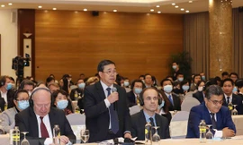 Đại sứ Lào tại Việt Nam Sengphet Houngboungnuang. (Ảnh: Phương Hoa/TTXVN)