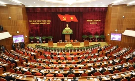 Quang cảnh Hội nghị lần thứ 15 Khóa XII. Ảnh: TTXVN.