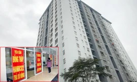 Cận cảnh khu chung cư ở Hà Nội chủ đầu tư bị điều tra lừa dối khách hàng