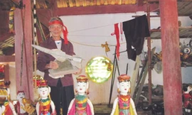 Người anh hùng đánh B52 được tôn vinh về nghệ thuật rối nước