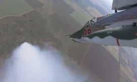 'Xe tăng bay' Su-25SM3 diễn tập thâm nhập, tấn công kẻ thù