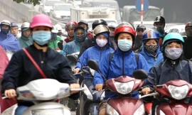 Ô nhiễm không khí Hà Nội vẫn ở mức cao