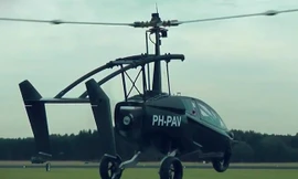 Cận cảnh ô tô bay PAL-V chạy bằng xăng có thể bay cao tới 3,8km