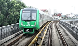 Chạy thử tàu Cát Linh - Hà Đông để kiểm chứng an toàn