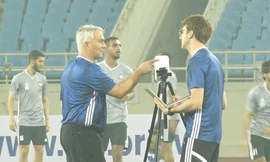 UAE tập luyện lần cuối trước trận đấu Việt Nam