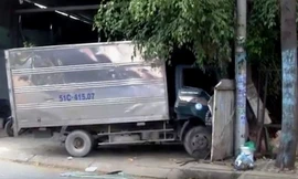 Trộm xe tải gây tai nạn liên hoàn