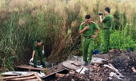 Công ty giặt ủi xả nước thải ra sông Soài Rạp