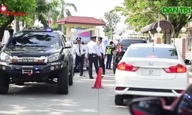 Máy dò mìn vũ khí thắt chặt an ninh trận Việt Nam - Thái Lan