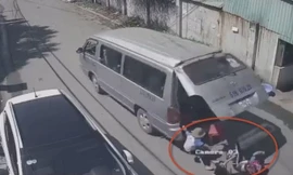 Tài xế ôm cua kiểu này ai thấy cũng chết khiếp