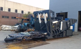 Cỗ máy ép bẹp 25 ôtô mỗi giờ