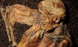 Xác ướp người đàn ông 2.000 năm còn nguyên bộ râu