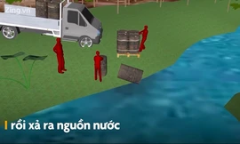 Vụ đổ dầu thải gây ô nhiễm nước sạch sông Đà diễn ra thế nào?