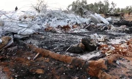 Ám ảnh cảnh đổ nát sau khi Mỹ không kích tiêu diệt thủ lĩnh IS ở Syria