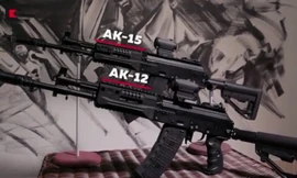 Bộ đôi súng AK-12 và AK-15 siêu nguy hiểm của quân đội Nga
