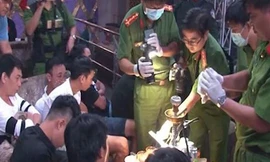 Nhiều thanh niên phê ma túy tại quán bar Paradise 