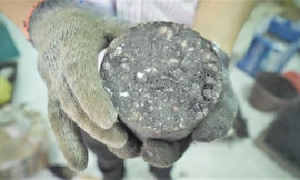 Sản xuất bê tông nhựa từ xỉ thép phế thải