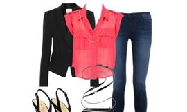 Làm mềm chiếc vest đen 'cứng nhắc' nơi công sở