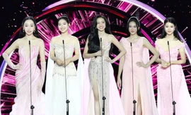 Top 5 Hoa hậu Việt Nam 2024 ghi điểm ứng xử, tân Hoa hậu "nhảy số" với câu hỏi về AI