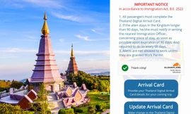 Hướng dẫn khai mẫu TDAC bắt buộc khi nhập cảnh Thái Lan: Truy cập trang nào?
