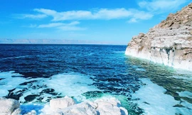 Lặng người trước vẻ đẹp của Biển Chết