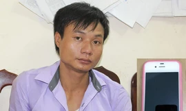 Đối tượng Thắng và tang vật vụ cướp