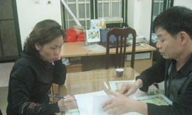 Bà Nguyễn Thị Dậu tại CQĐT