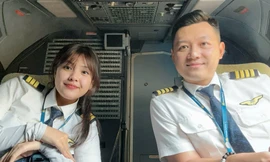 Nữ phi công trẻ và áp lực 'con nhà nòi'