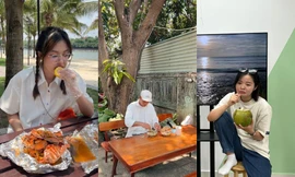 Ngại nắng nóng, nhiều bạn trẻ lựa chọn tận hưởng 'thiên đường' ẩm thực tại ShopeeFood