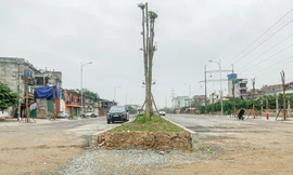 Cận cảnh tuyến đường hơn 250 tỷ đồng nối hai quận mãi chưa hoàn thiện sau nhiều năm thi công