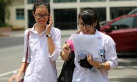 Thí sinh dự thi THPT Quốc gia 2015. Ảnh: Như Ý