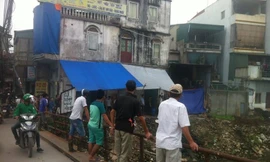 Hiện trường vụ việc.