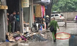 Hiện trường vụ việc. Ảnh: Dân Trí