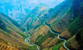 Cung đường Mã Pì Lèng. Ảnh internet