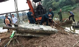 Hình ảnh quả tên lửa. Ảnh: ANTĐ.