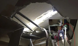 Hiện trường vụ việc.