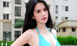 Ngọc Trinh: Bị ốm vẫn phải mặc bikini phơi nắng