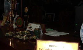 CẬN CẢNH: Phòng làm việc 'hoành tráng' của trùm xã hội đen Hưng 'sóc'