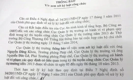 Công an làm rõ gian lận thi cử tại Cục Quản lý thị trường