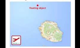 Phi công Pháp nhìn thấy vật thể lạ nghi của MH370 gần đảo Reunion