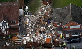 Ngôi nhà của cụ Wendy bị phá hủy hoàn toàn sau vụ nổ