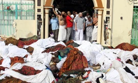 Xác người chết la liệt trong thảm họa giẫm đạp ở thánh địa Mecca