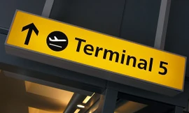 Vụ việc xảy ra ở nhà ga số 5 của sân bay Heathrow