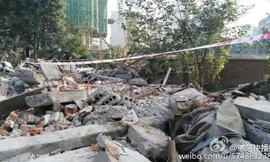 Ngôi nhà bị phá hủy hoàn toàn do nhầm lẫn