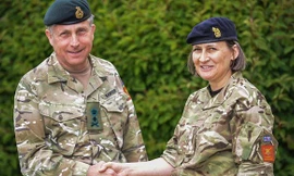 Bà Susan Ridge được thăng hàm thiếu tướng của quân đội Anh