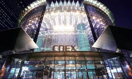 Trung tâm thương mại COEX, nơi bị IS dọa đánh bom hôm 25/10