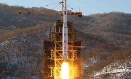 Một vụ thử tên lửa của Triều Tiên