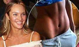 Siêu mẫu nội y khoe vòng eo 'con kiến' đẹp mê hồn