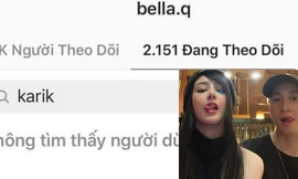 "Hotgirl thẩm mỹ" Bella có động thái lạ: Xóa ảnh và unfollow Karik sau story đầy ẩn ý