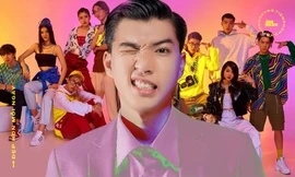 Pháo dùng khăn làm áo, HIEUTHUHAI gây thương nhớ vì “giao diện” quá điển trai