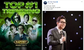Động thái mới nhất của MC Trấn Thành sau khi bị công kích là "không phù hợp với Rap Việt"